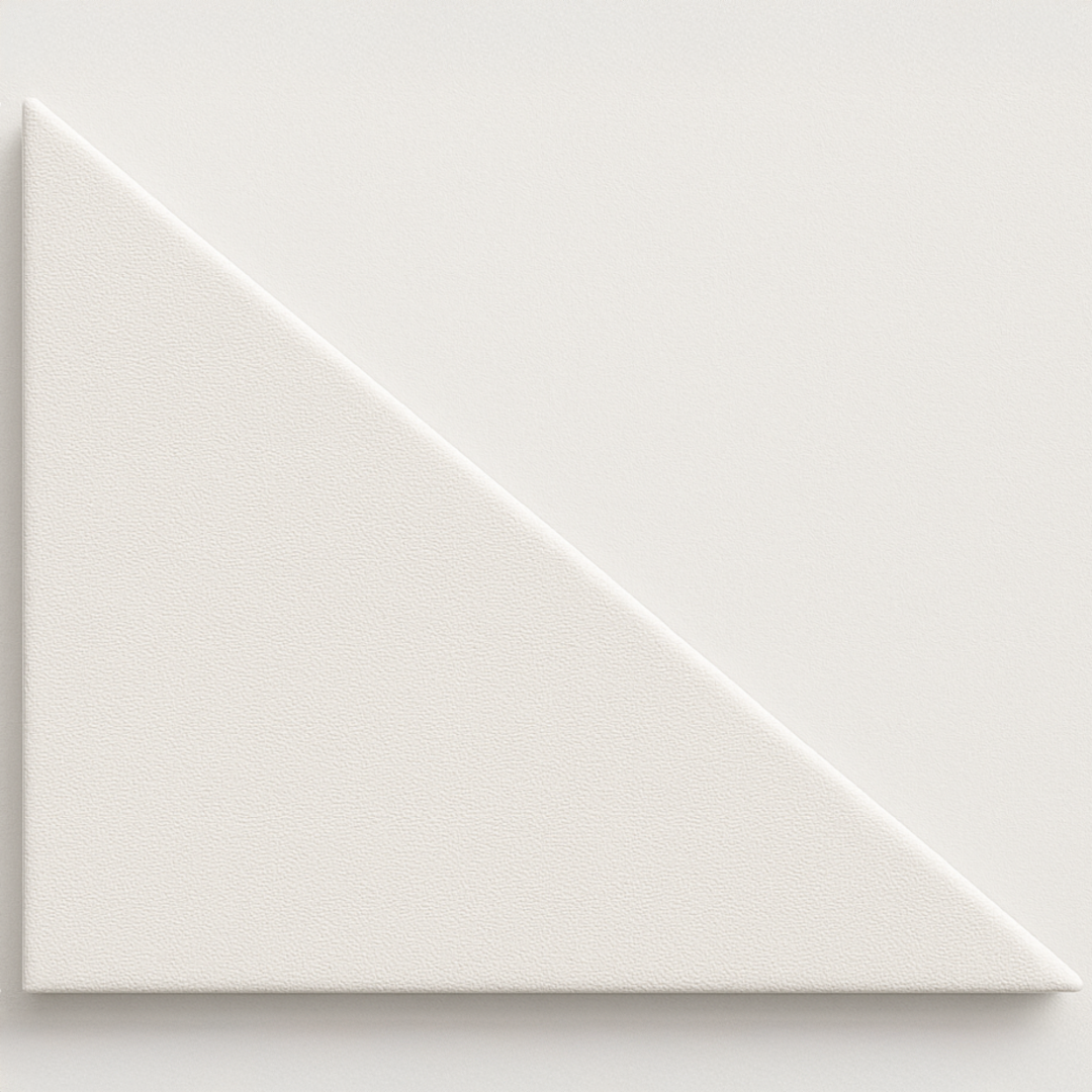 Front side of an Isosceles Right triangular canvas.